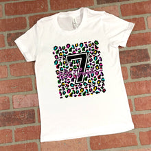 Load image into Gallery viewer, 08-04 MULTI COLOR LEOPARD BACK TO SCHOOL (CHOOSE GRADE LEVEL) TRANSFER ONLY
