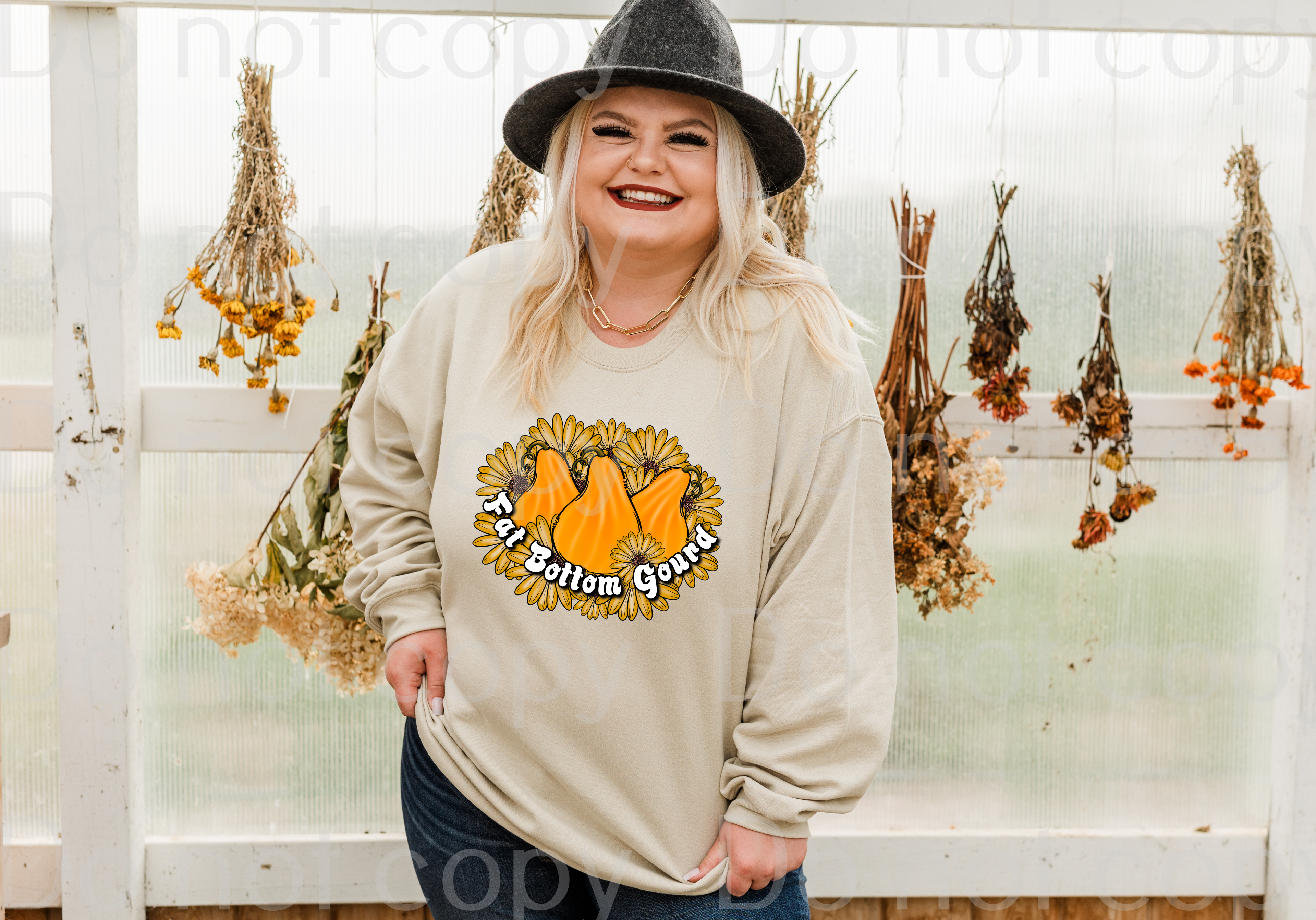 I-10 Fat bottom Gourd Fall DTF TRANSFER ONLY