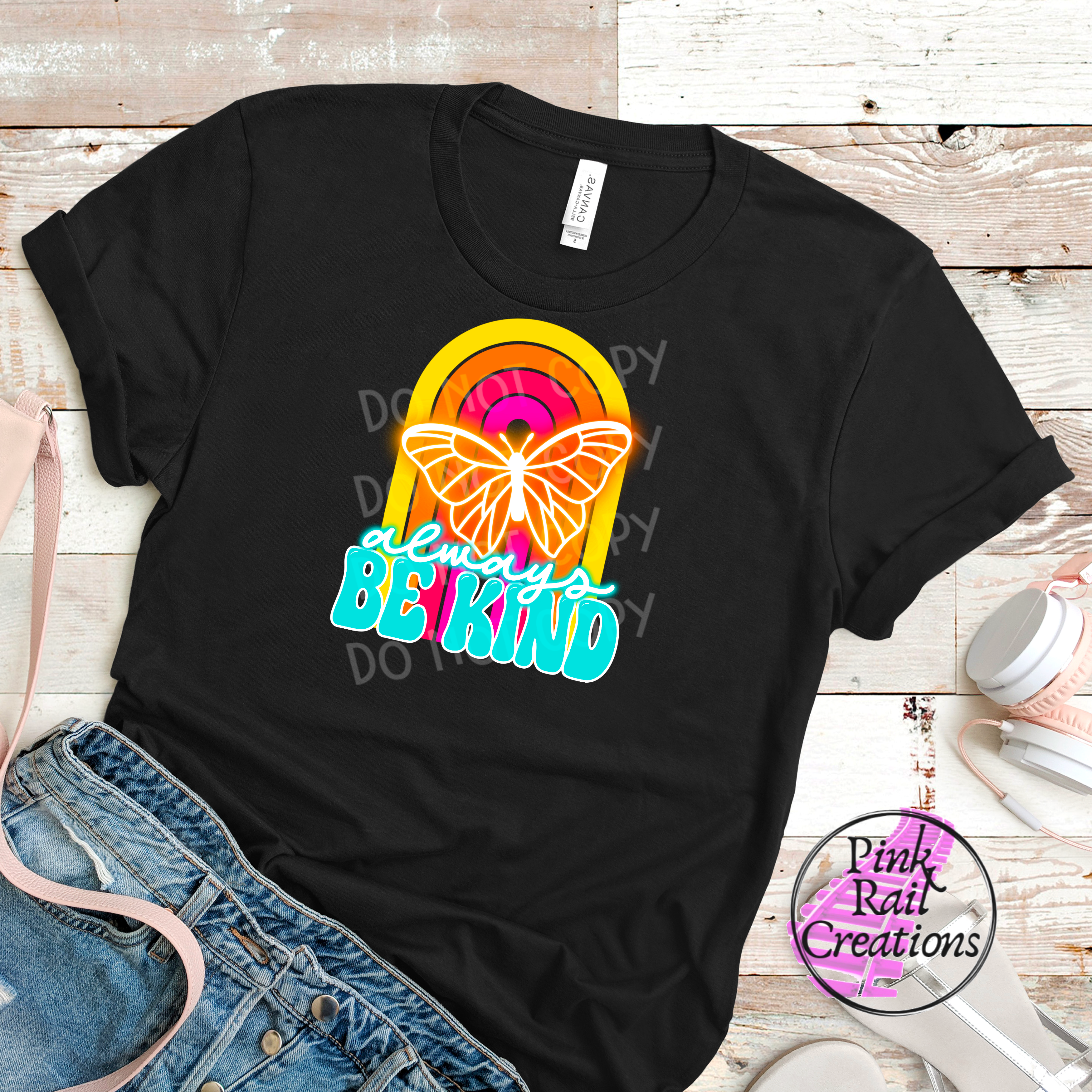 D-10 Be Kind Always  DTF Transfer Only