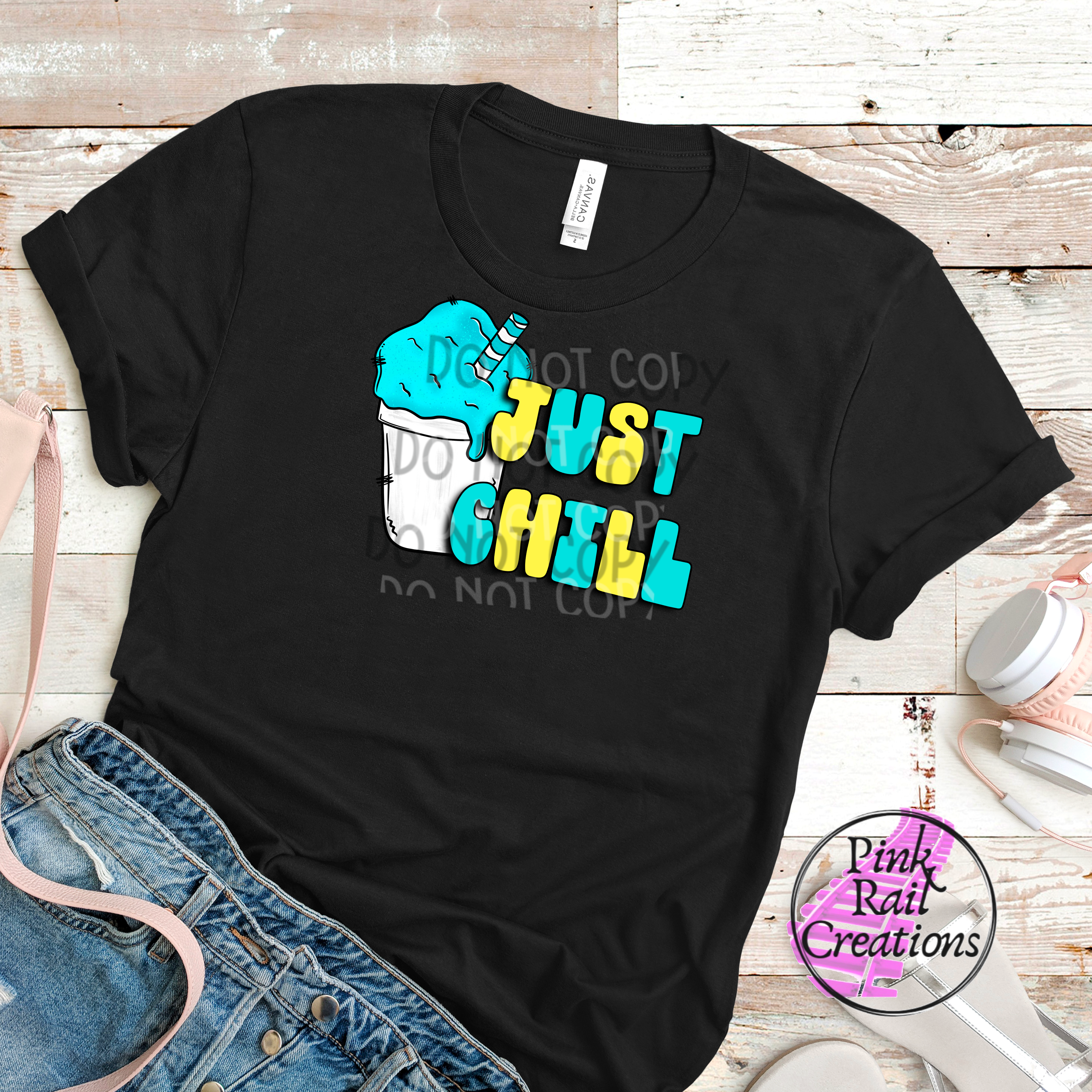H-33 Just Chill Slushie  DTF Transfer Only