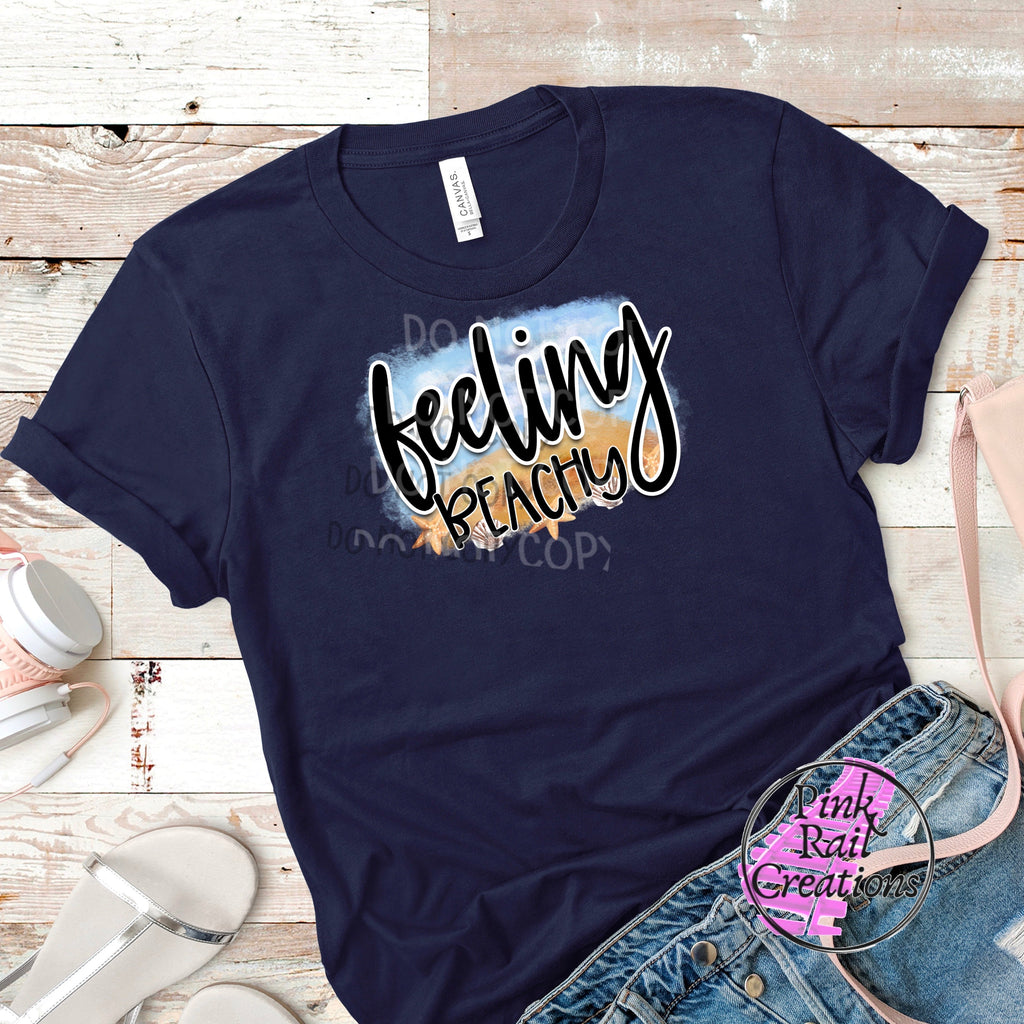 H-36 Feeling Beachy  DTF Transfer Only