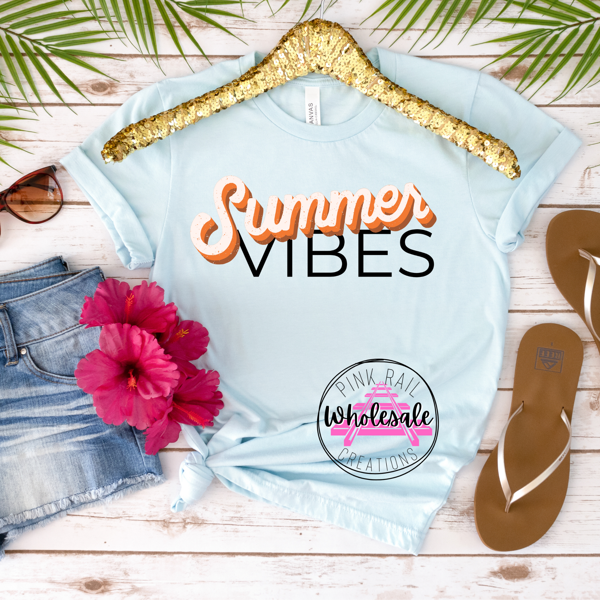 H-67 Summer Vibes DTF Transfer Only