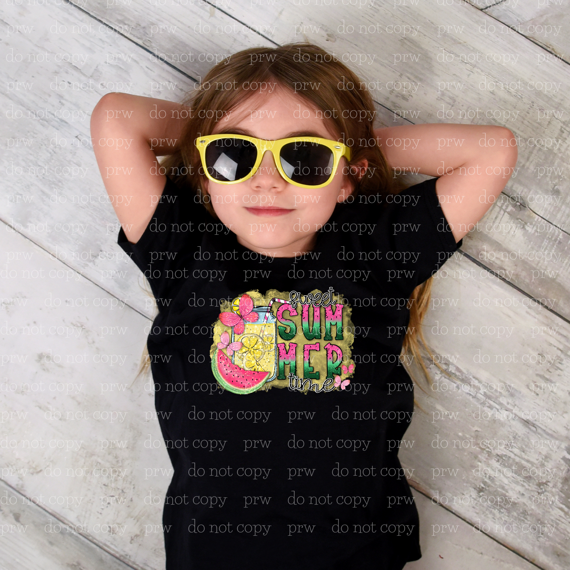 H-86 Summer Watermelon Lemonade DTF TRANSFER ONLY