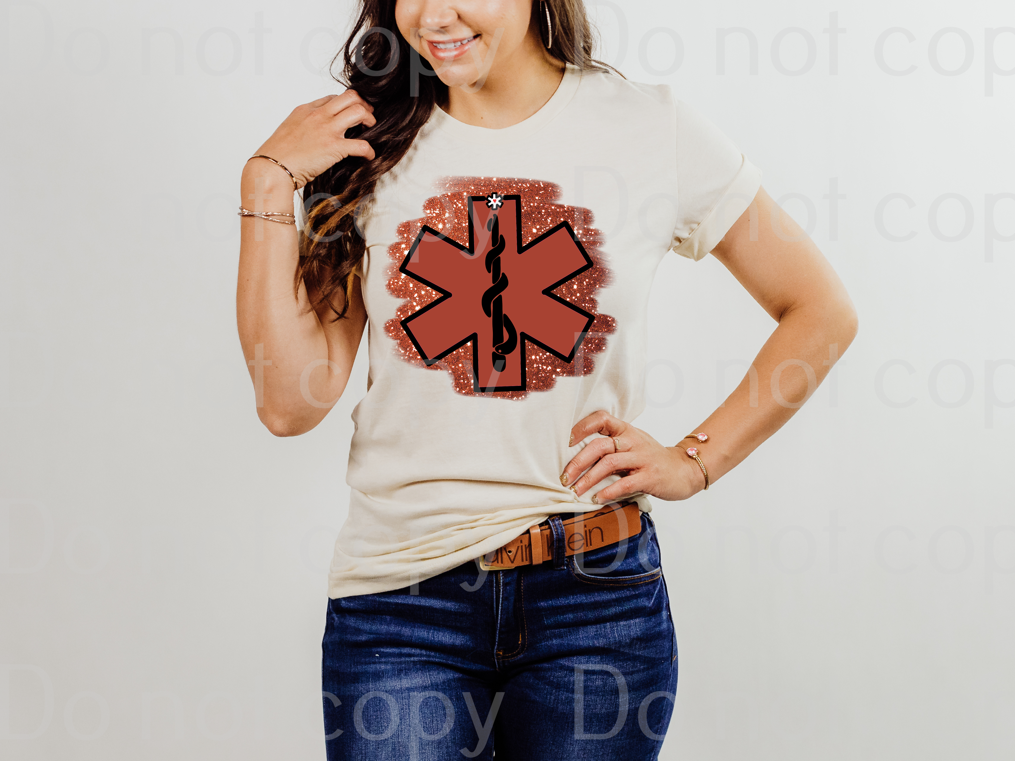 K-12 Orange EMT DTF TRANSFER ONLY