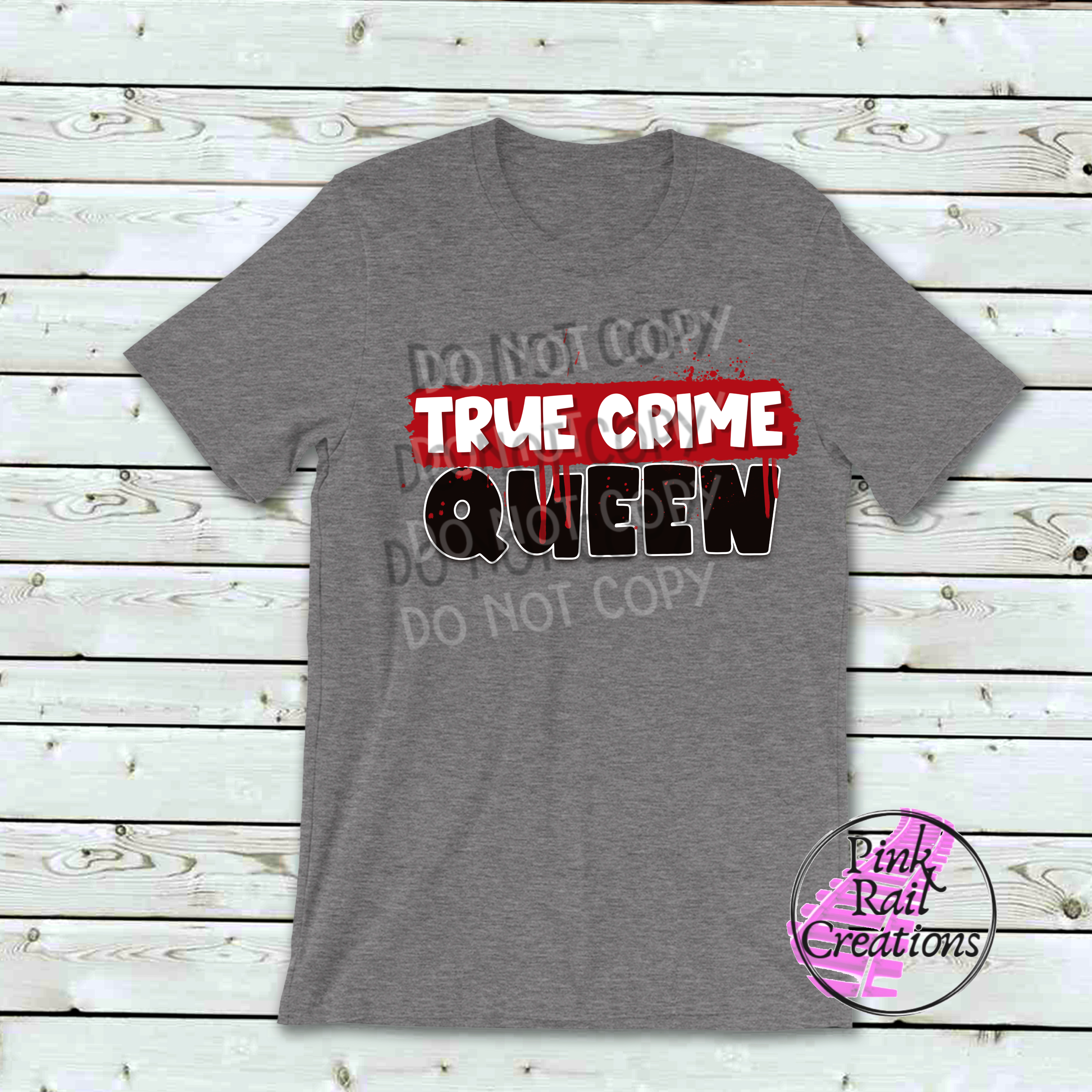 M-04 True Crime Queen  DTF Transfer Only