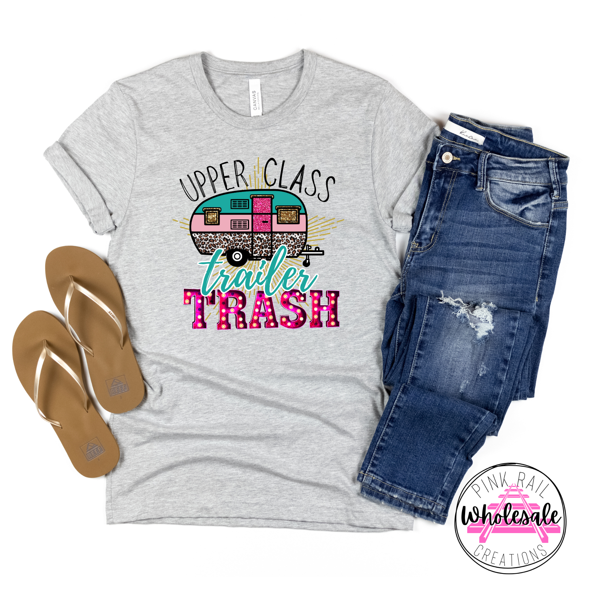U-02 Upper Class Trailer Trash DTF TRANSFER ONLY