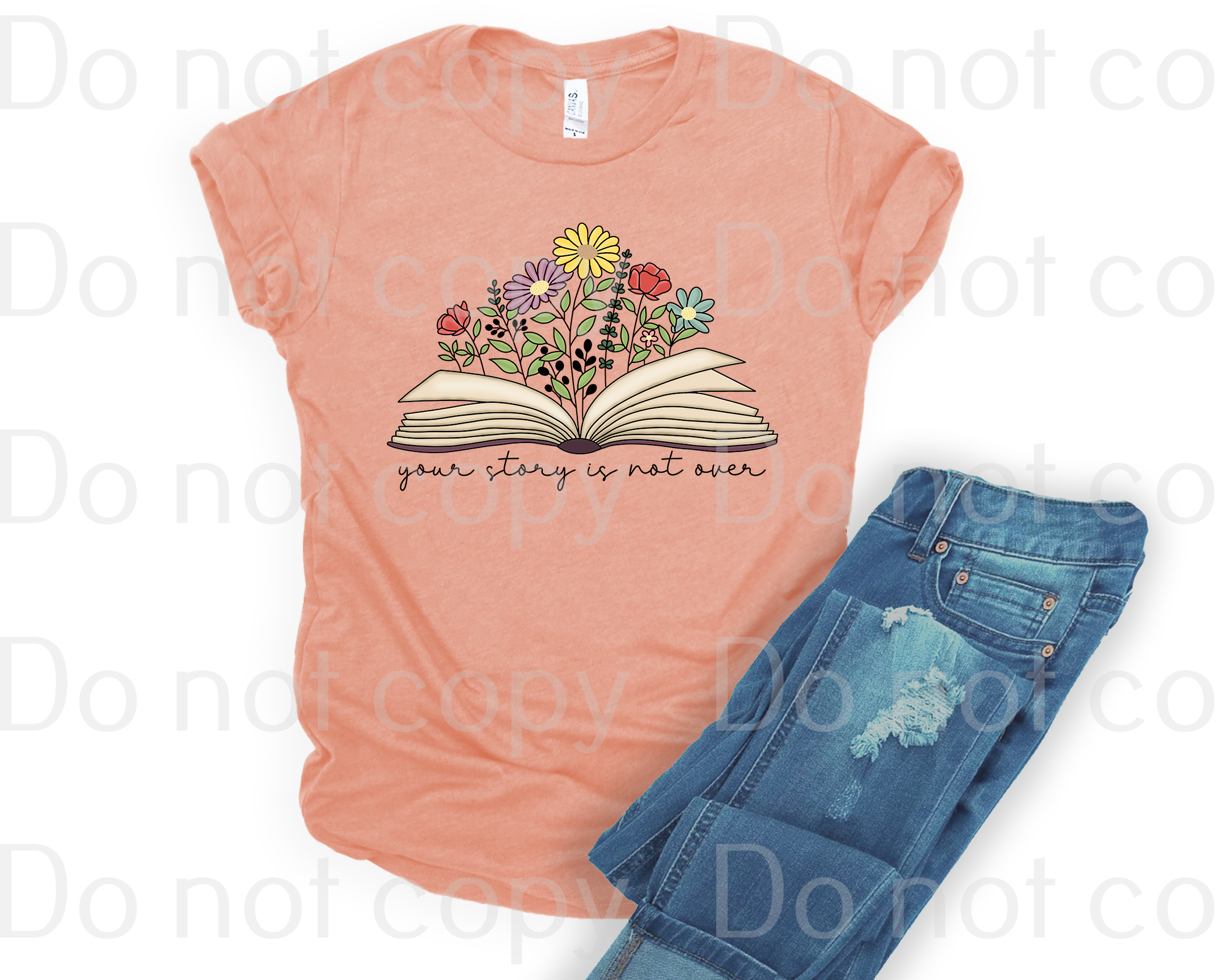 D-43 Your story is not over DTF TRANSFER ONLY