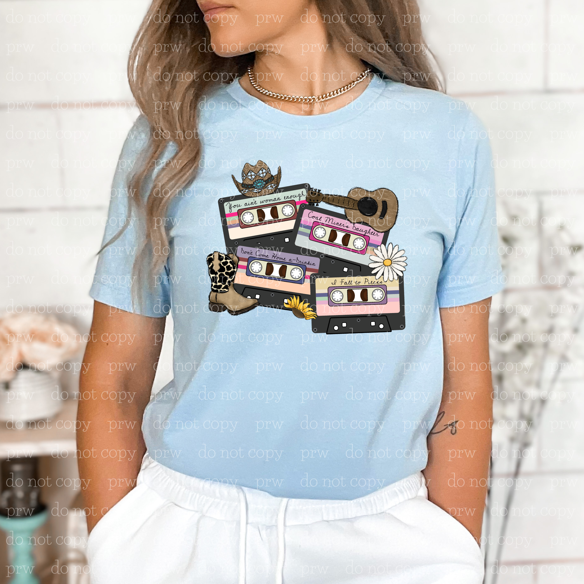 37-04 Loretta Lynn Top Hits Tapes  DTF TRANSFER ONLY