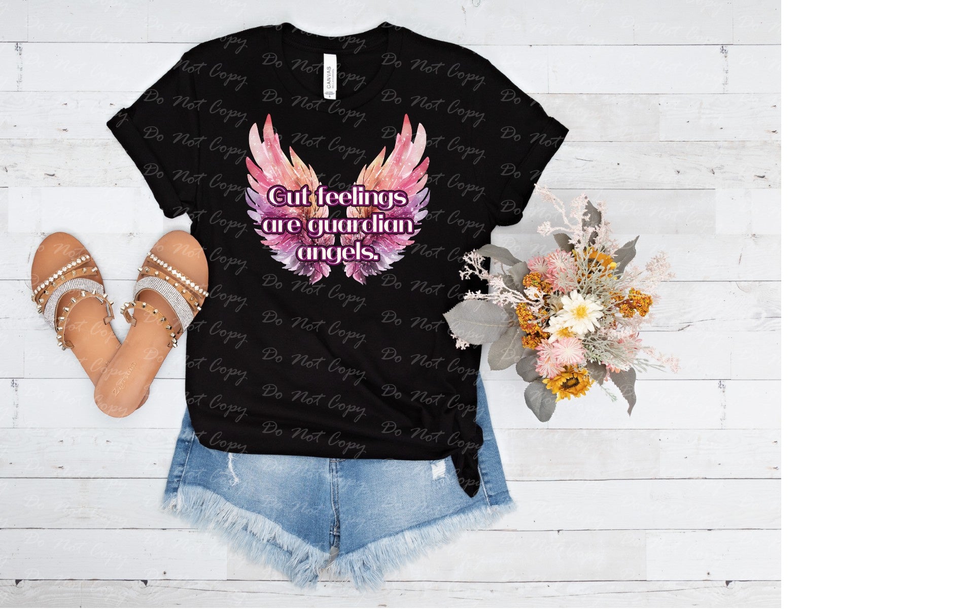 X-04 Gut feelings are guardian angels - Semi-Exclusive - DTF Transfer only