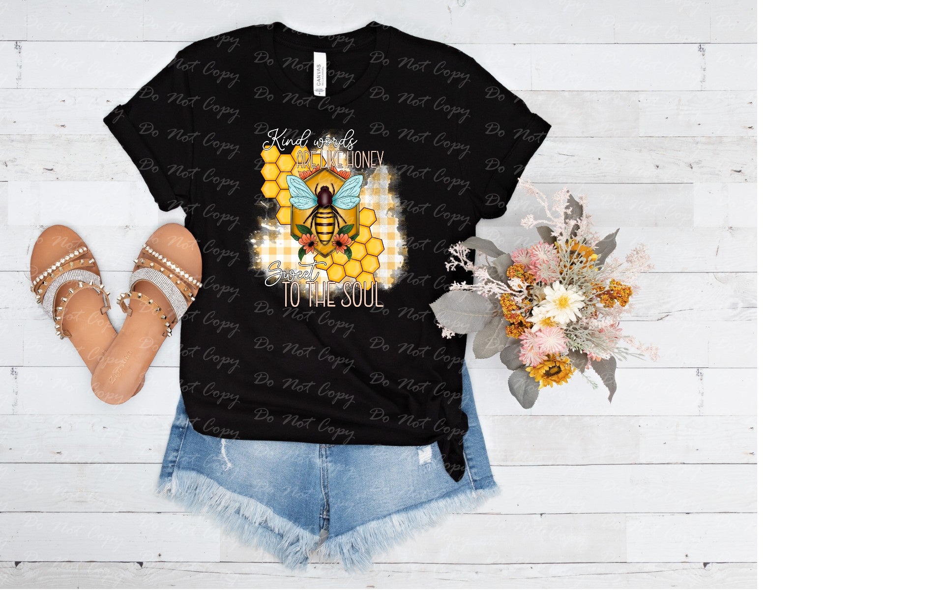 X-03 Kind Words are like Honey Sweet to the Soul - Semi-Exclusive - DTF TRANSFER ONLY