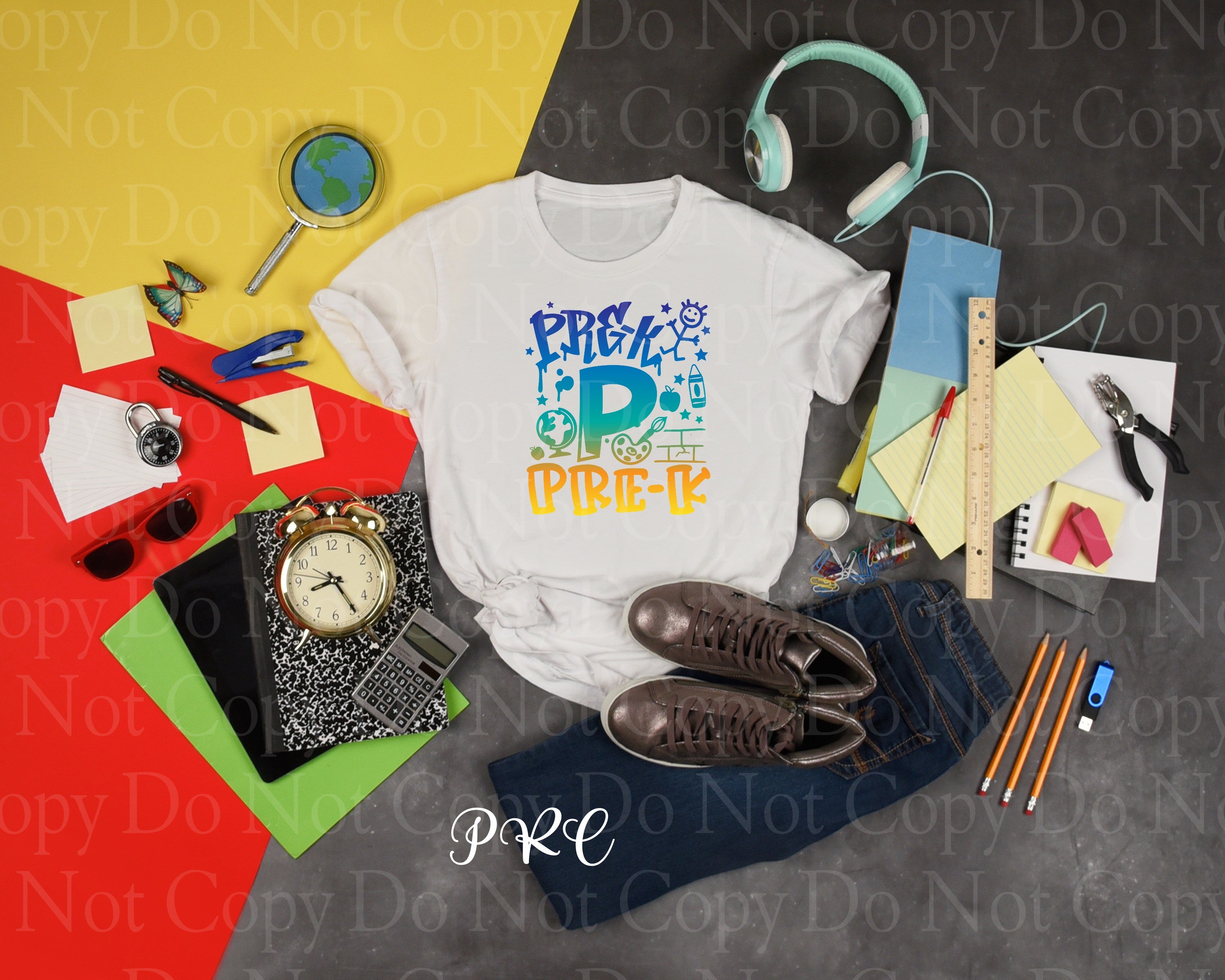 08-03 Graffiti Back To School (CHOOSE GRADE LEVEL AND COLOR) - DTFTRANSFER ONLY